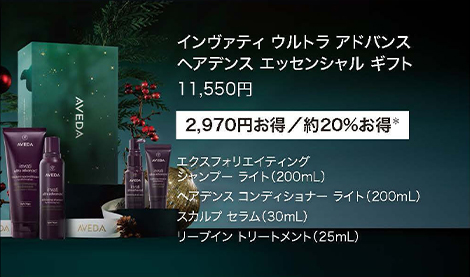 AVEDA アヴェダホリデーギフト2024 NEWS | AVEDA ショップ サイト